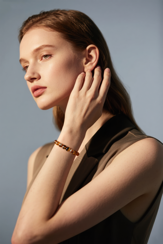 Earth Collection — Citrine Crystal Bracelet