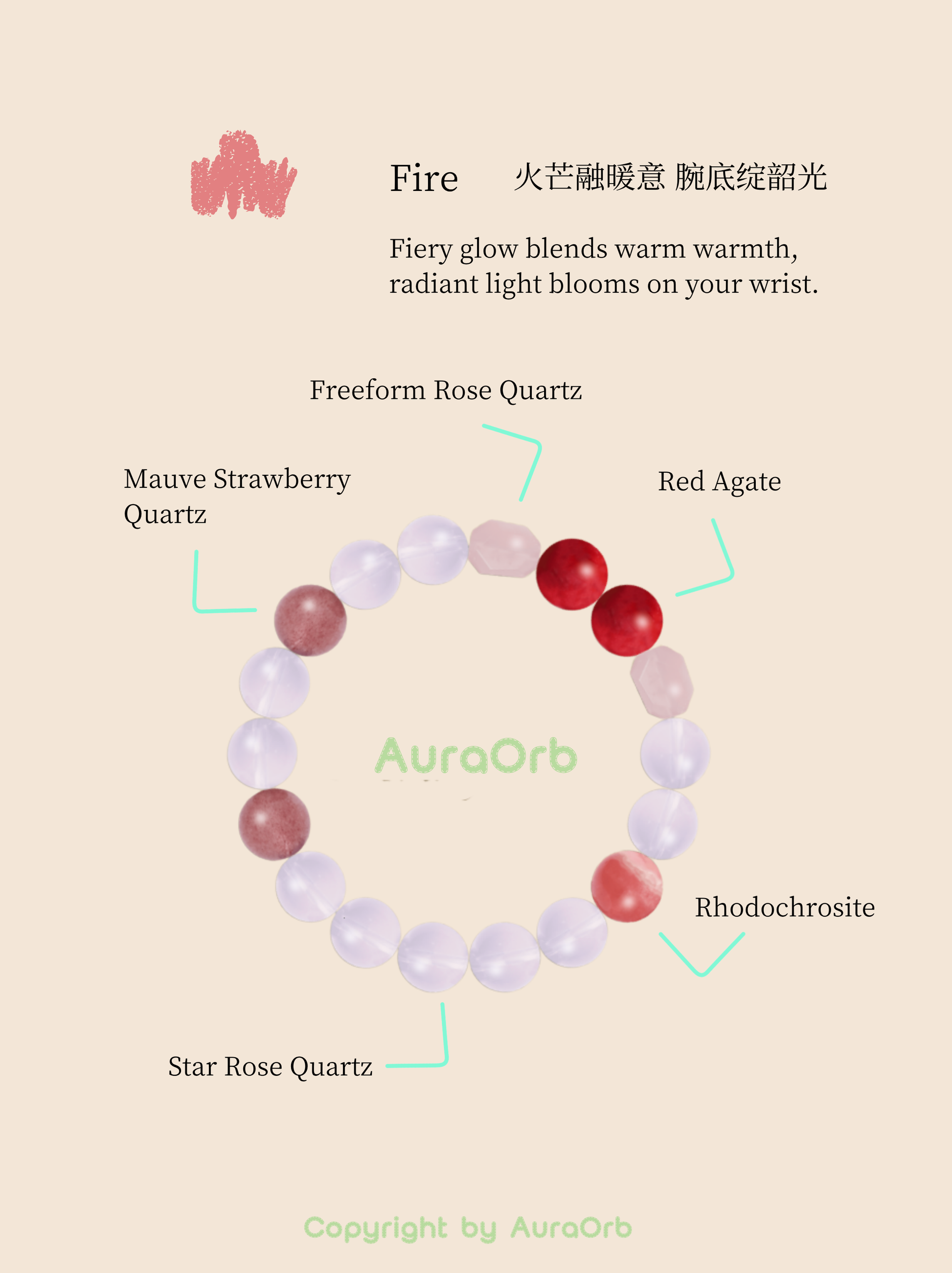 Fire Collection bracelet