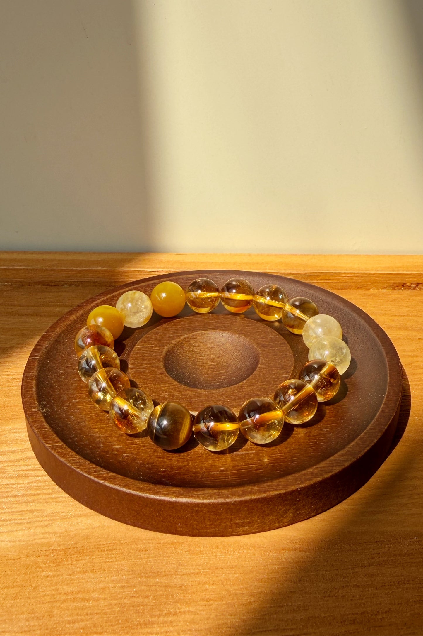 Earth Collection — Citrine Crystal Bracelet