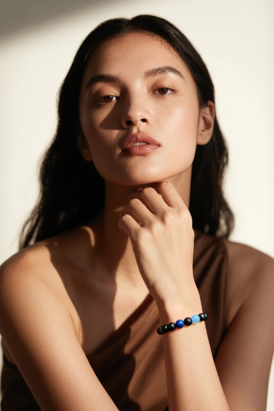 Water Collection — Aquamarine Crystal Bracelet